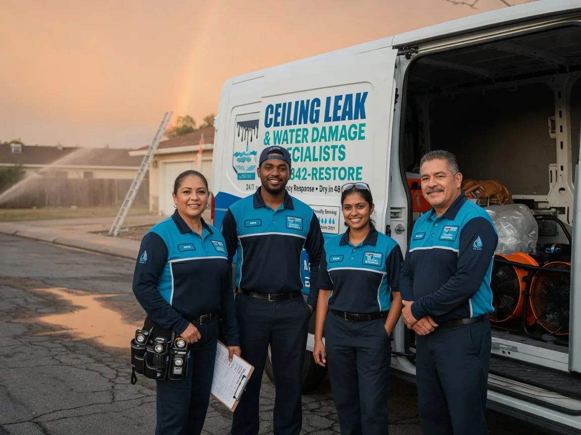 Ceiling Leak Cleanup company in Klamath River, CA